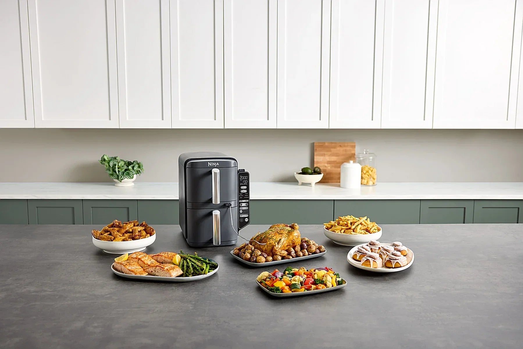 frytkownica beztłuszczowa Ninja DoubleStack SL451EU