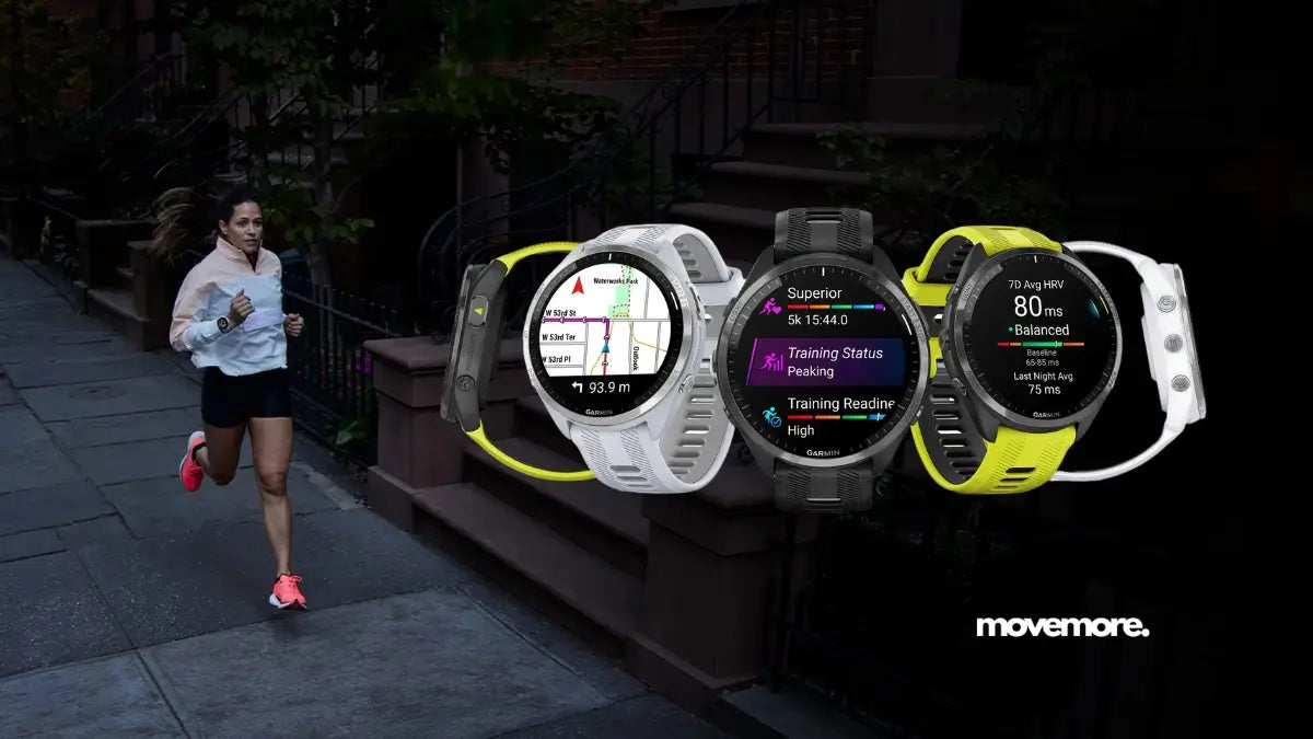 Aktywności i aplikacje w zegarku Garmin Forerunner 965