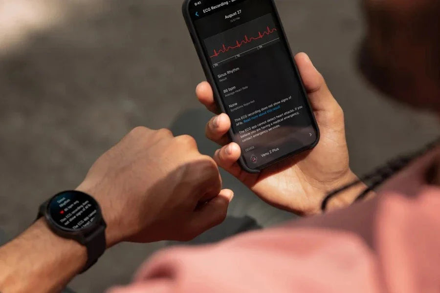 Ekg w zegarkach Garmin