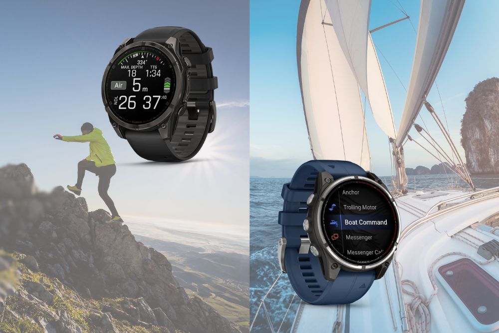 Porównanie: Garmin Quatix 8 Pro vs Garmin Fenix 8 Pro