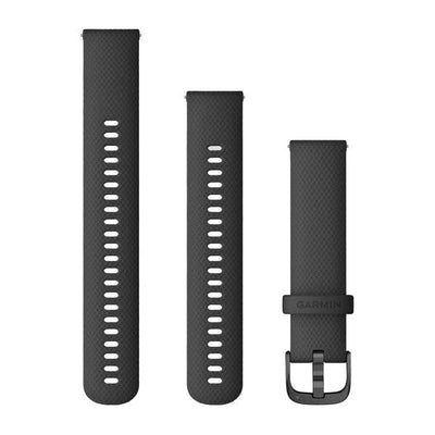 Garmin silikonowy pasek 20 mm m.in. do Vivomove, Venu z mechanizmem szybkiego odłączania