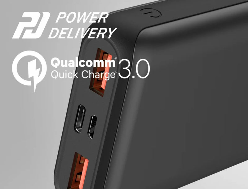 Hama powerbank PD10-HD 10000mAh, antracyt