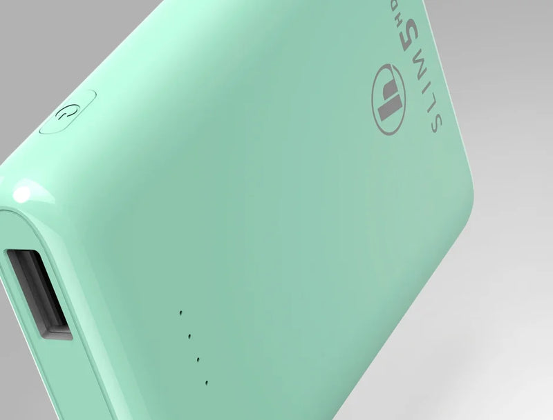 Hama powerbank Slim 5HD, 5000mAh, zielony