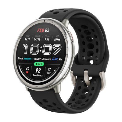 Smartwatch AMAZFIT ACTIVE 2 czarny zegarek sportowy GPS pulsoksymetr