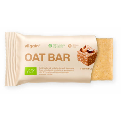 Vilgain Oat Bar BIO – Baton owsiany, 50 g, Nerkowiec i kokos
