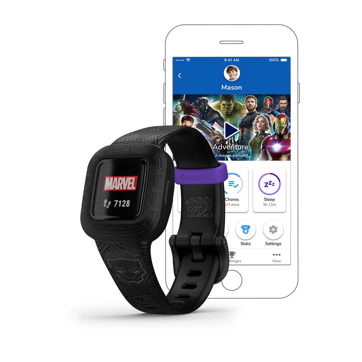 Garmin vívofit jr. 3 – Marvel Black Panther - OUTLET