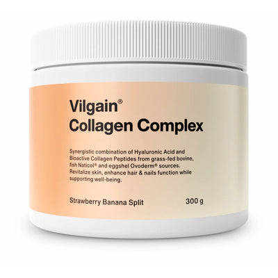 Vilgain Collagen Complex – Suplement, 300 g, Truskawka i banan