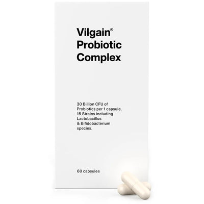 Vilgain Probiotic Complex – Suplement na trawienie, 60 kapsułek, Naturalny