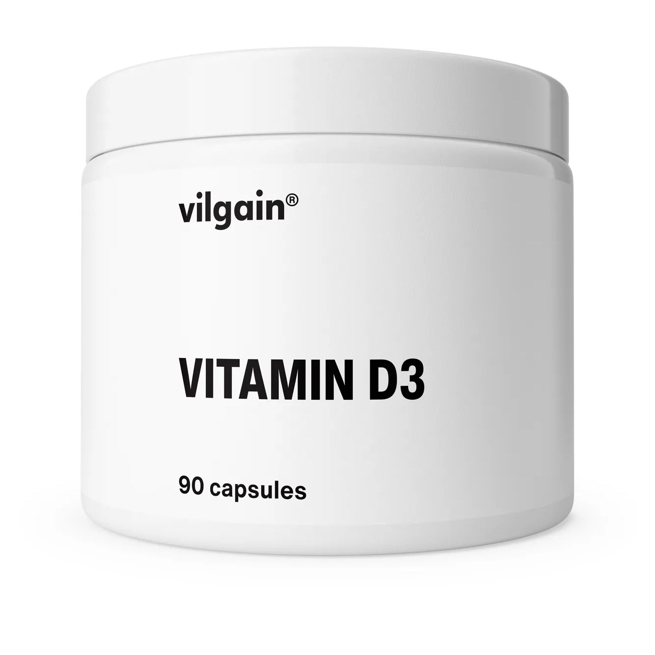 Vilgain Witamina D3 – Suplement, 90 kapsułek
