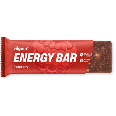 Vilgain Baton Energetyczny – Baton owocowy, 55 g, Malina