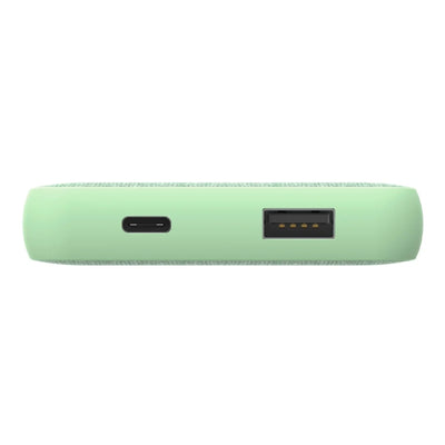 Hama powerbank FABRIC 10, 10000mAh, zielony