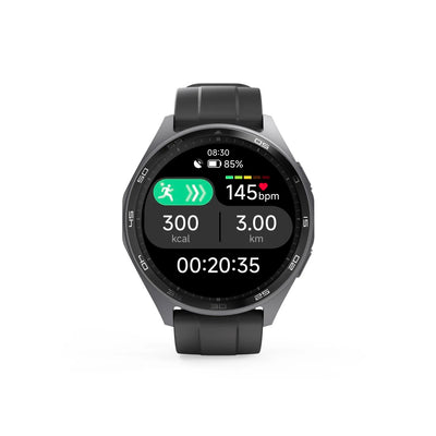 Hama Smartwatch 7010 – Antracytowy/Czarny pasek silikonowy - OUTLET