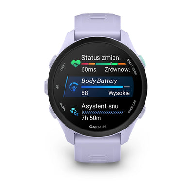 Garmin Forerunner 70 – Cool Lavender z paskiem silikonowym