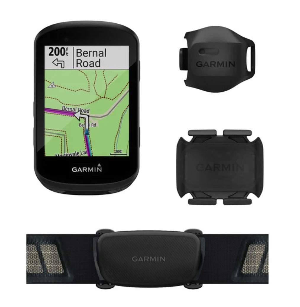 Licznik rowerowy Garmin Edge® 530 zestaw z czujnikami prędkości, rytmu i tętna
