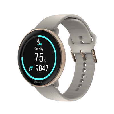 Polar Ignite 3 szaro-złoty S-L smartwatch