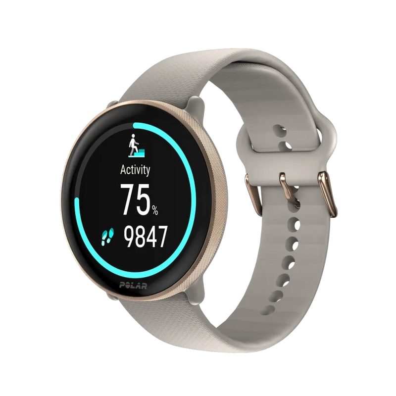 Polar Ignite 3 szaro-złoty S-L smartwatch
