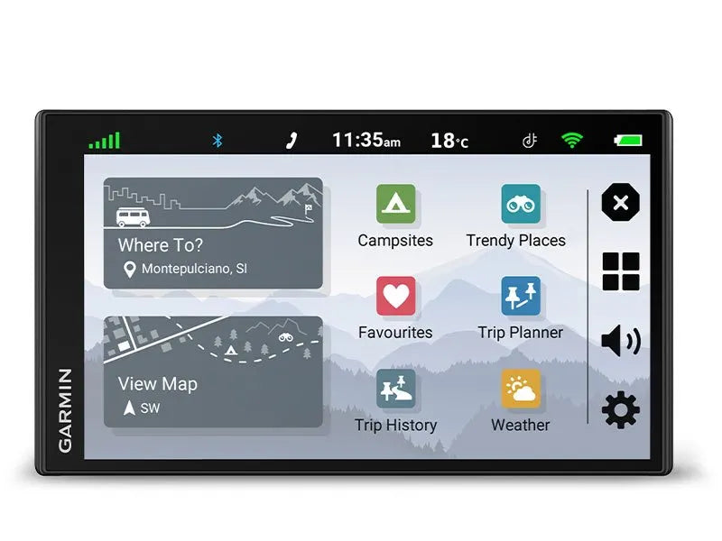 Garmin CamperVan - nawigacja dla kampera