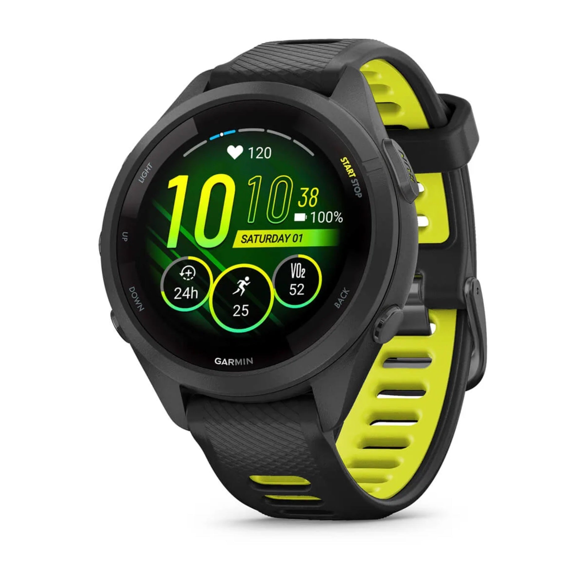 Smartwatch do biegania damski Garmin Forerunner® 265S - czarny
