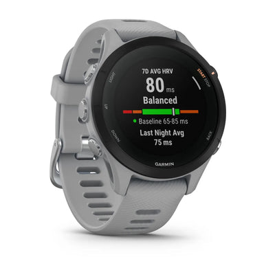Garmin Forerunner 255S Powder Grey zegarek do biegania szary
