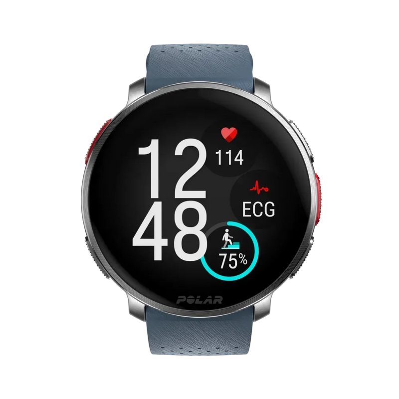 Polar Vantage V3 srebrno-niebieski smartwatch