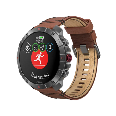 Polar Grit X2 Pro Titan brązowy skórzany M/L