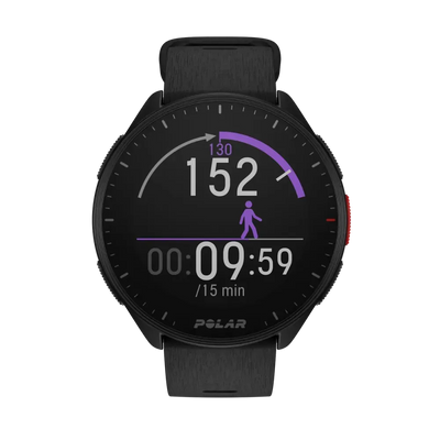Polar Pacer czarny S-L smartwatch