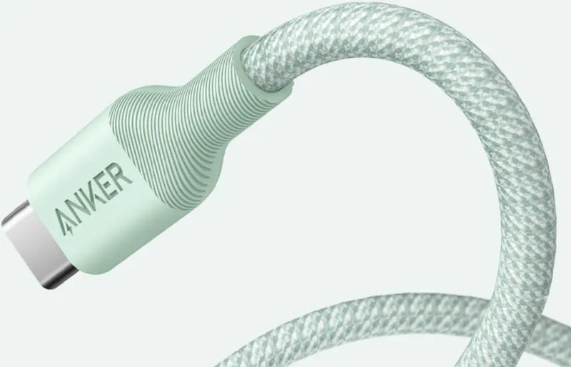 Anker Kabel 544 Bio-Nylonowy, USB-C do USB-C, 1.8m, Zielony