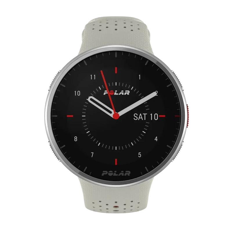 Polar Pacer PRO biało-czerwony S-L smartwatch