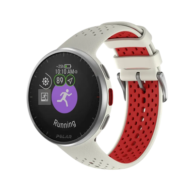 Polar Pacer PRO biało-czerwony S-L smartwatch