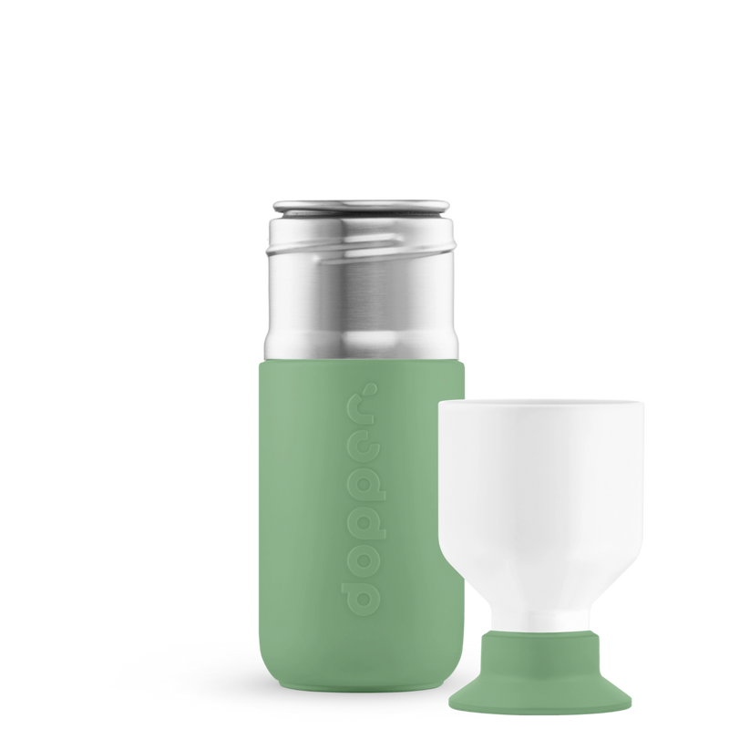 Dopper Steel butelka stalowa na wodę 350 ml w kolorze Fresh Green