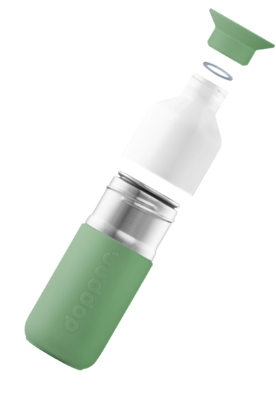 Dopper Steel butelka stalowa na wodę 350 ml w kolorze Fresh Green
