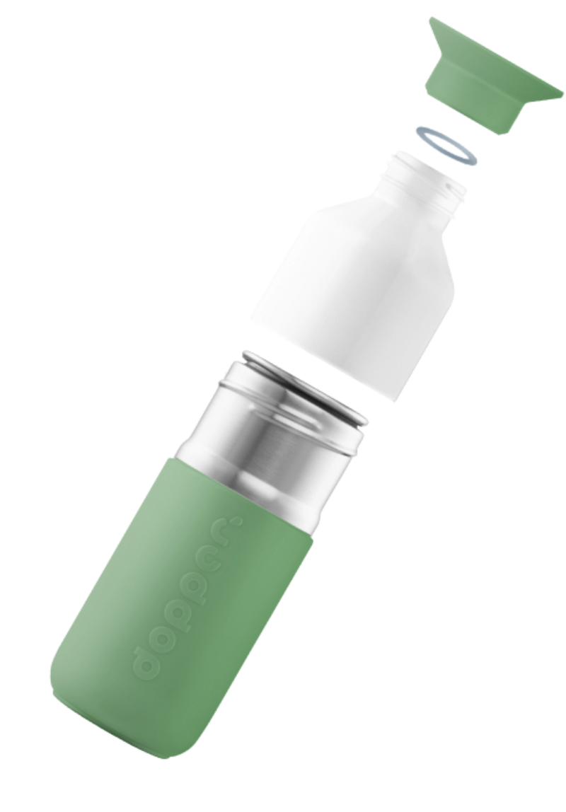 Dopper Steel butelka stalowa na wodę 350 ml w kolorze Fresh Green