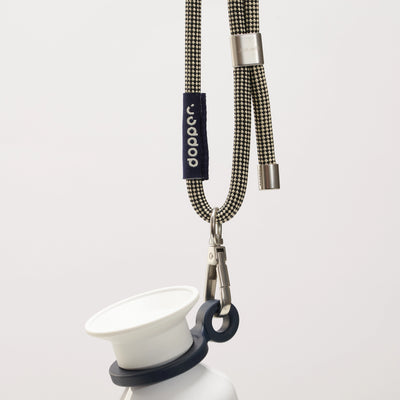 Dopper Cord regulowana linka uchwyt do butelki w kolorze Sandy Black