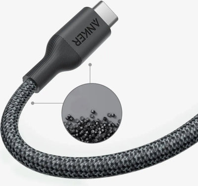 Anker Kabel 544 Bio-Nylonowy, USB-C do USB-C, 1.8m, Czarny