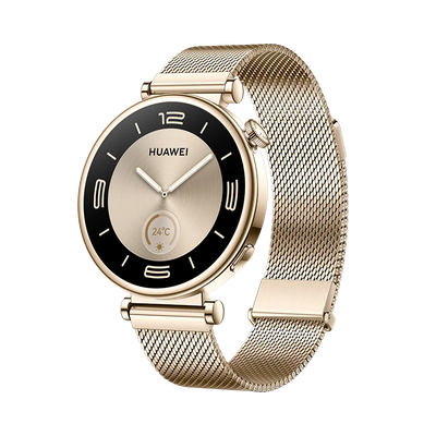 Elegenacki smartwatch damski złoty HUAWEI WATCH GT 4 41mm Elegant