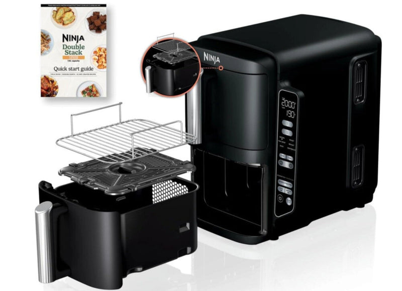 Ninja Frytkownica beztłuszczowa Ninja SL300EU air fryer 7,6l podwójny 2 komory