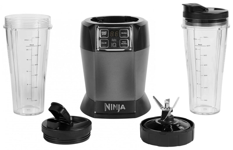 Ninja Blender kielichowy NINJA BN495EU sportowy do smoothie koktajli + 2 bidony