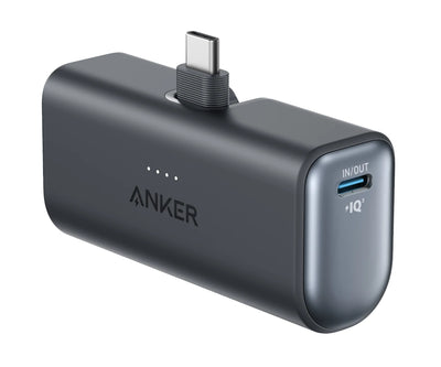 Anker Powerbank Nano 5000mAh 22.5W 1 x USB-C PowerIQ 3.0 Wpinany Czarny