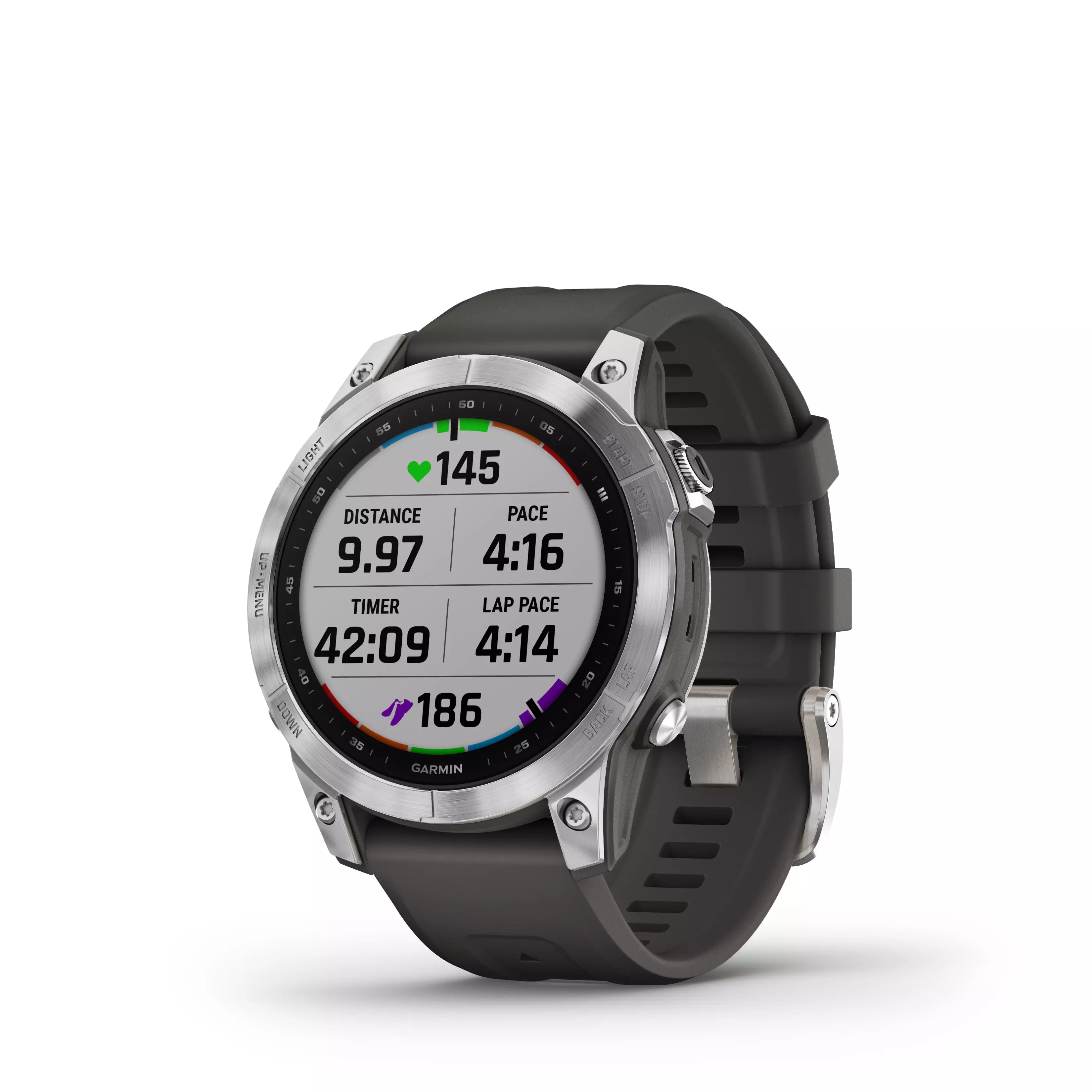 Garmin Fenix® 7 Standard Edition sportowy zegarek z pulsometrem