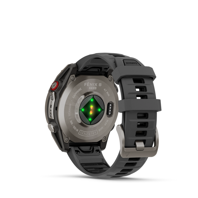 Garmin Smartwatch Fenix 8 Pro – 47 mm, AMOLED, Sapphire, Tytanowy