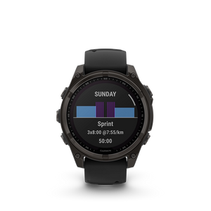 Garmin fenix 8 Sapphire Solar 47 mm - Carbon Grey