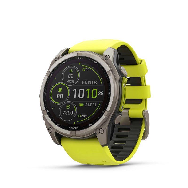 Garmin Fenix 8 — 51 mm, Solar, Sapphire, Tytanowy