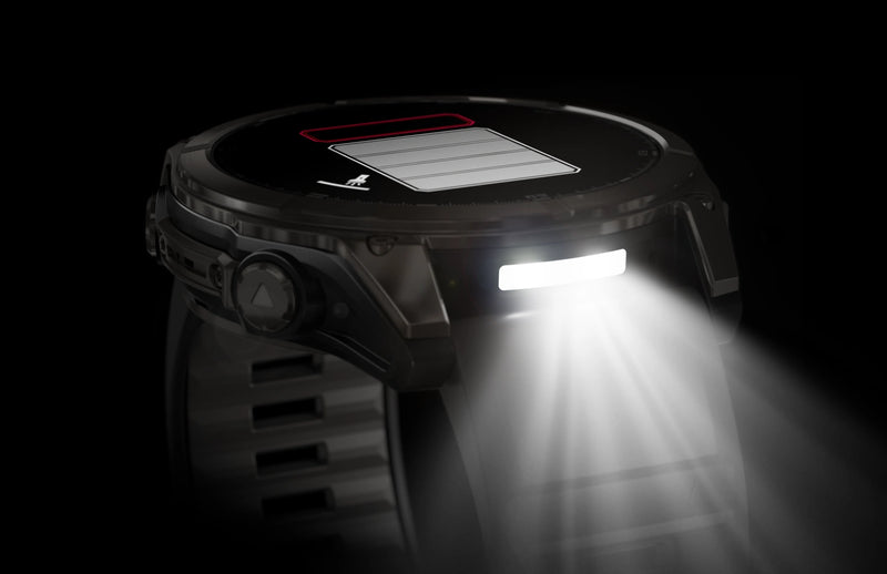 Garmin Fenix 8 AMOLED Sapphire Edition 51mm 1.4” Carbon grey DLC z paskiem silikonowym w kolorze czarnym