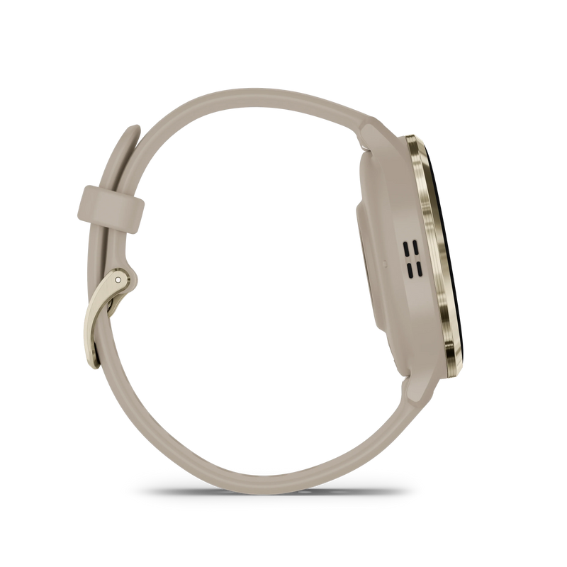 Garmin Venu® 3S (41 mm) zegarek sportowy damski z GPS - beżowy