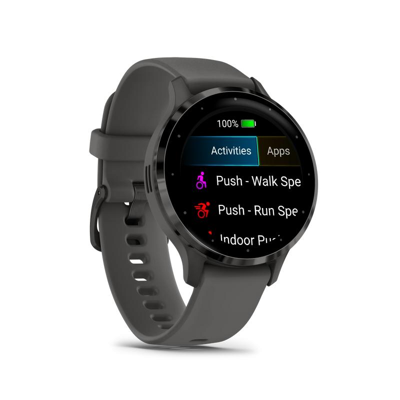 Garmin Venu 3S (41 mm) zegarek sportowy - grafitowy
