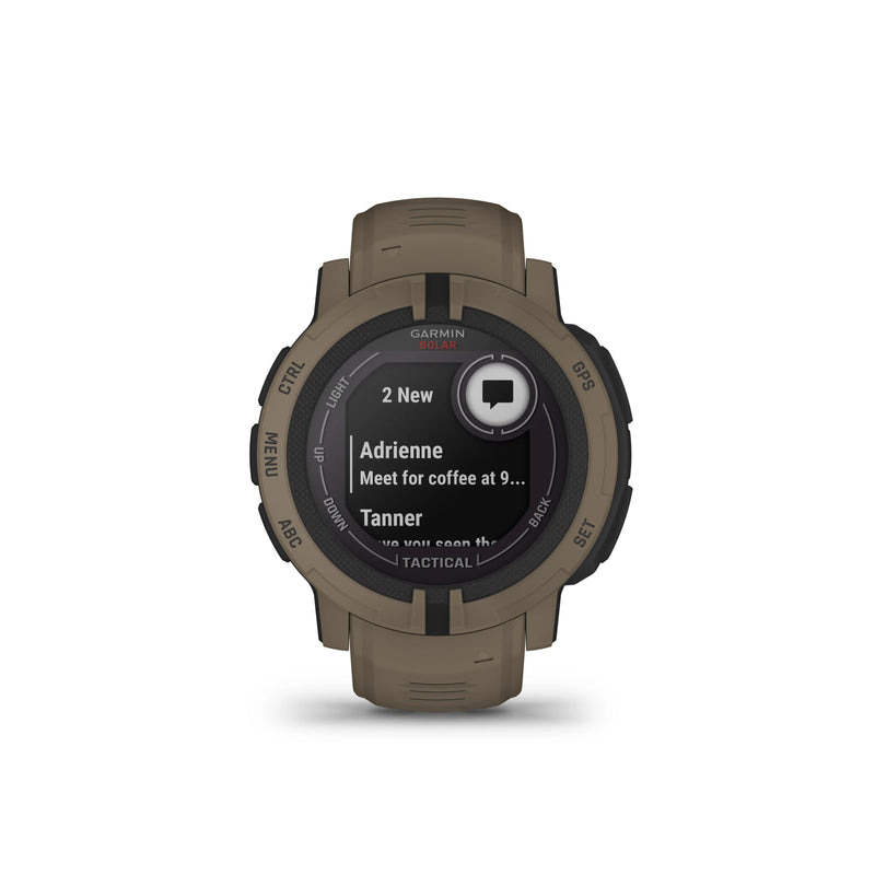Garmin Instinct® 2 Solar - Tactical Edition - brązowy