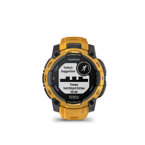 Garmin Instinct 3 – 45 mm, Solar, Sunburst z paskiem w kolorze Sunburst / Grey