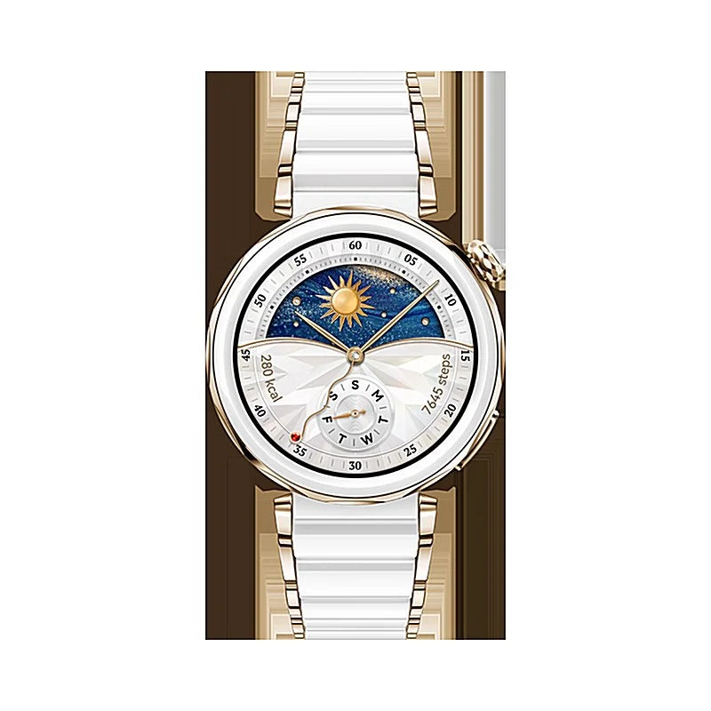 Smartwatch Huawei Watch GT 5 Pro 42mm Elegant biało-złoty