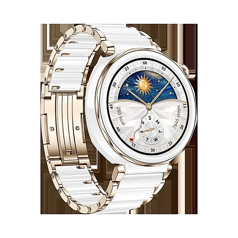 Smartwatch Huawei Watch GT 5 Pro 42mm Elegant biało-złoty