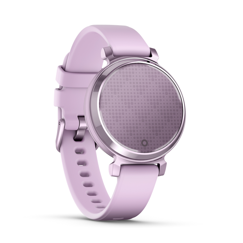 Garmin Lily 2 Metallic Lilac z paskiem silikonowym w kolorze Lilac